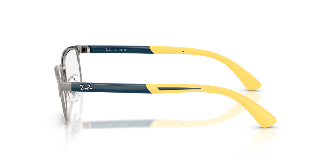 Gafas graduadas ray-ban junior ry1061 4102 gris rectangular infantil talla 48mm - Vista de detalle