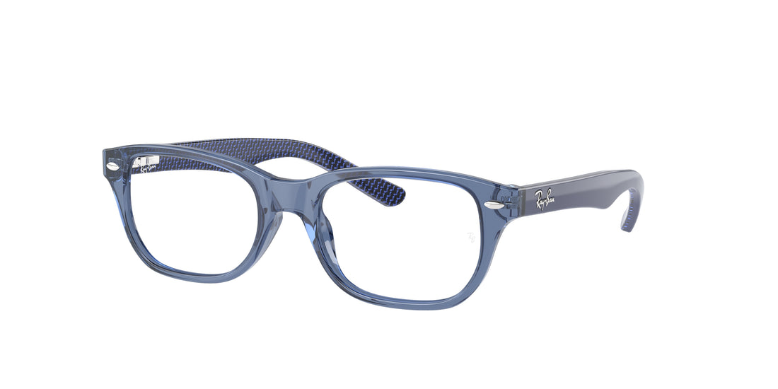 Brillen ray-ban junior vista ry1555 3977 azul square unisex maat 48mm - Hoofdaanzicht