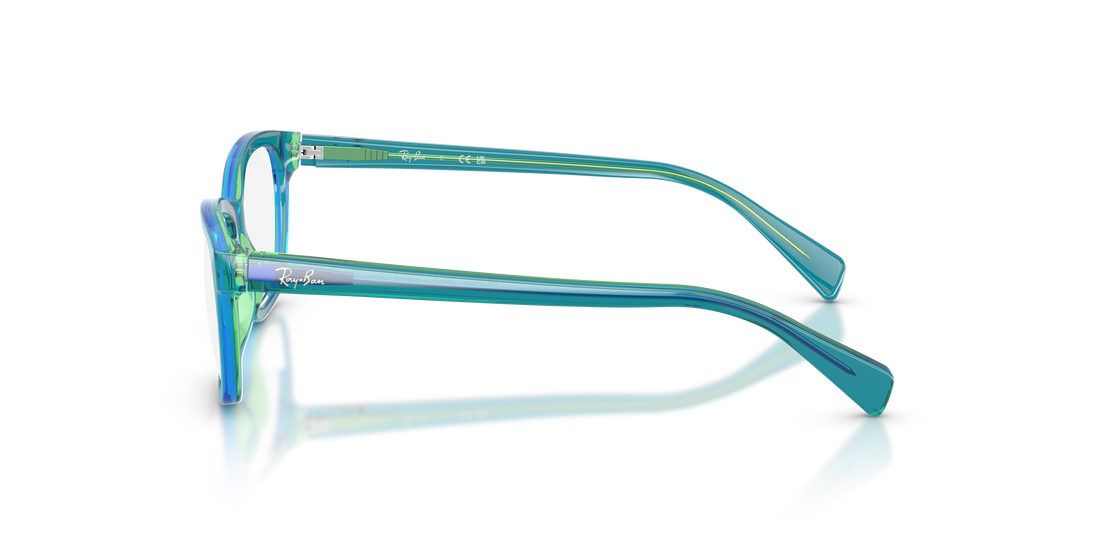 Gafas graduadas ray-ban junior ry1591 3996 azul square infantil talla 46mm - Vista de detalle