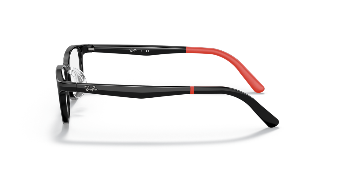 Gafas graduadas ray-ban junior ry1617d 3876 negro pillow unisex talla 49mm - Vista de detalle