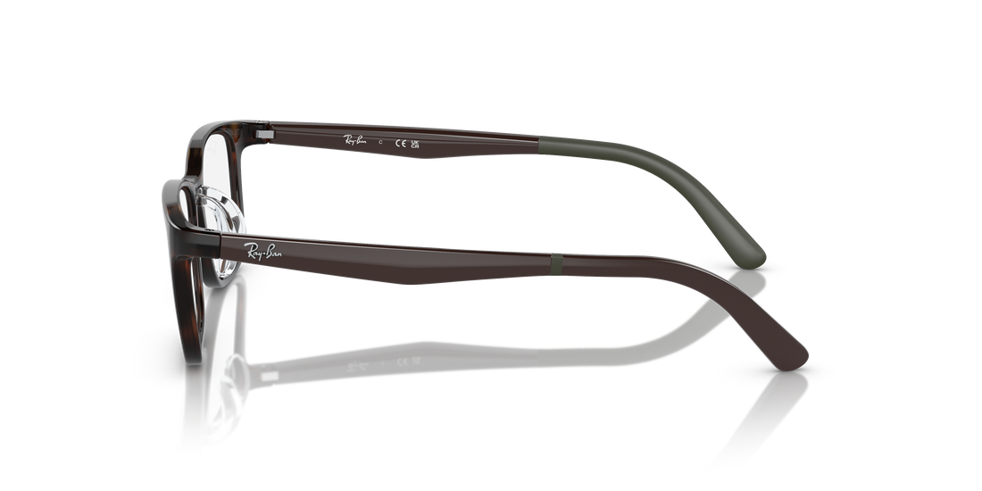 Gafas graduadas ray-ban junior ry1626d 3863 carey rectangular unisex talla 49mm - Vista de detalle
