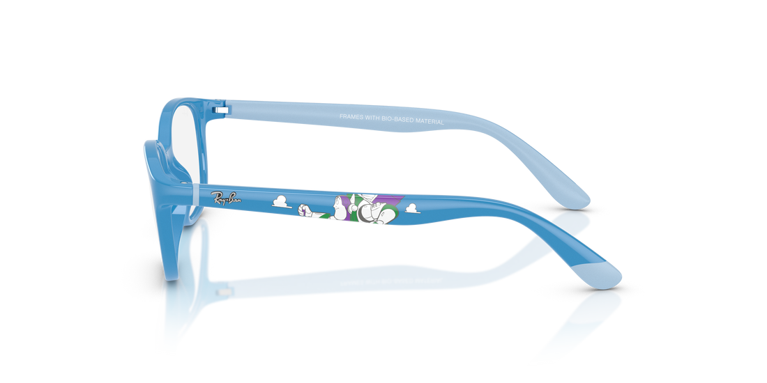 Gafas graduadas ray-ban junior ry1632 7509 azul pantos infantil talla 46mm - Vista de detalle