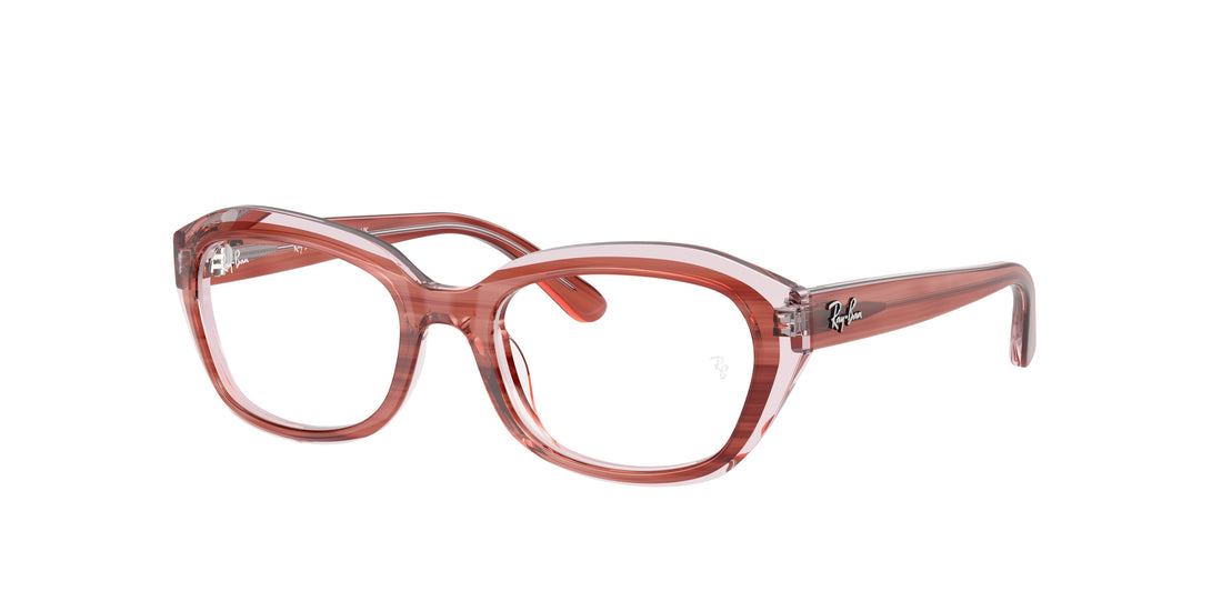 Occhiali da vista ray-ban junior ry1636 3988 rosa irregular infantil taglia 46mm - Vista principale
