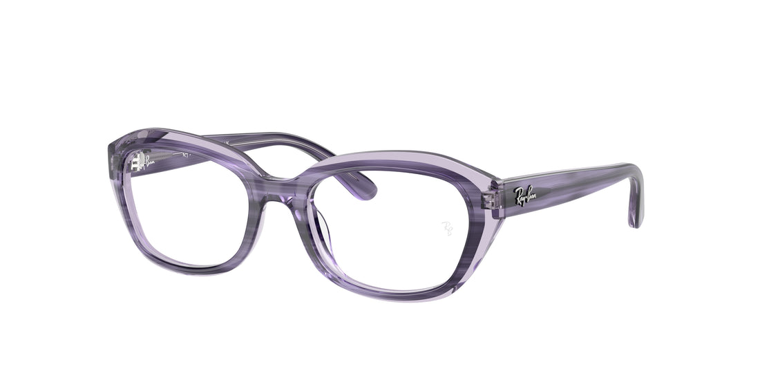 Occhiali da vista ray-ban junior ry1636 3989 violeta irregular infantil taglia 48mm - Vista principale
