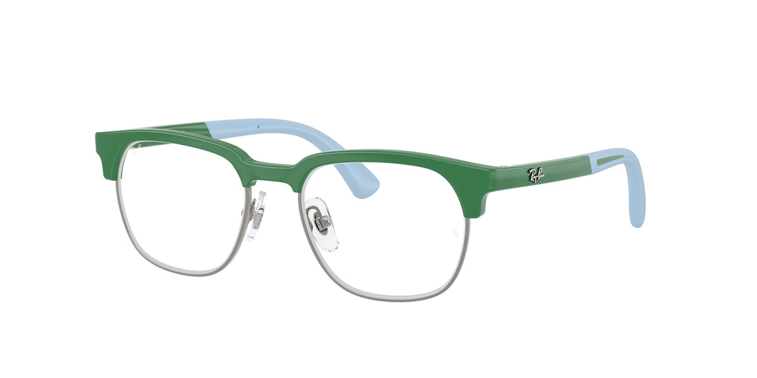 Gafas graduadas ray-ban junior ry1641 7507 verde square infantil talla 48mm - Vista principal