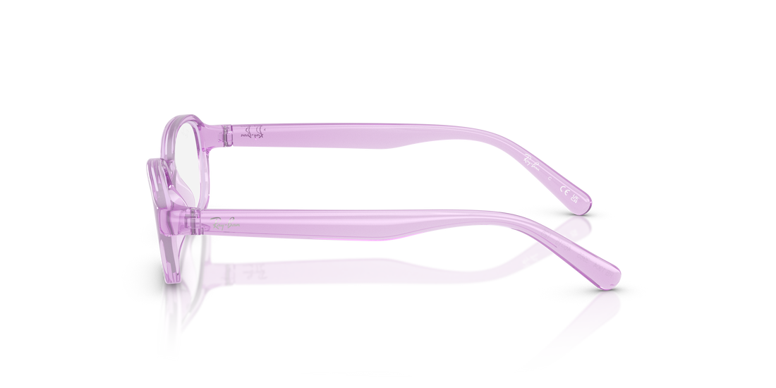 Occhiali da vista ray-ban junior ry1904 3985 violeta pillow unisex taglia 46mm - Vista dettagliata