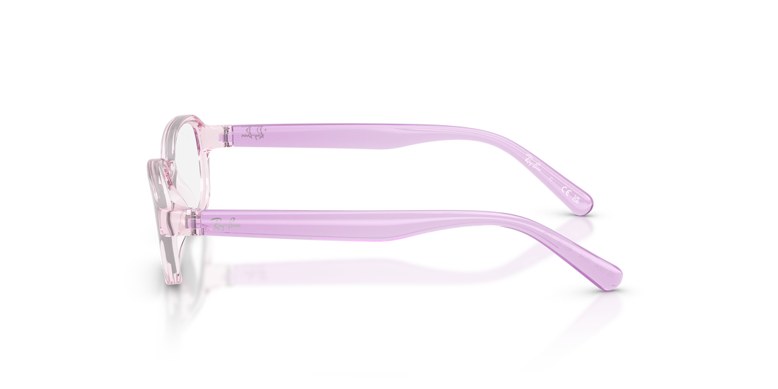 Gafas graduadas ray-ban junior ry1904 7534 rosa pillow infantil talla 46mm - Vista de detalle