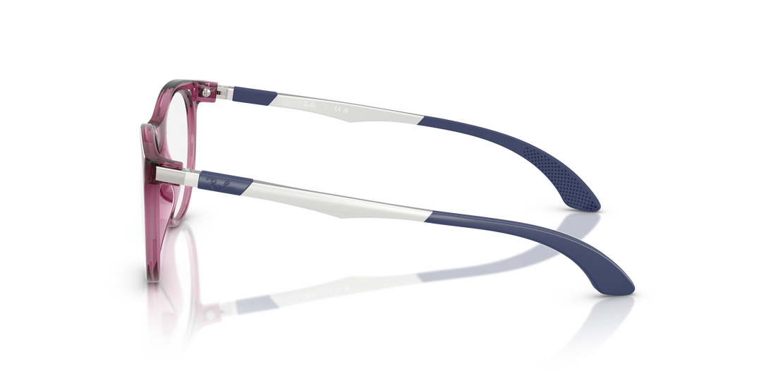 Occhiali da vista ray-ban junior ry9082v 7504 violeta pantos infantil taglia 45mm - Vista dettagliata