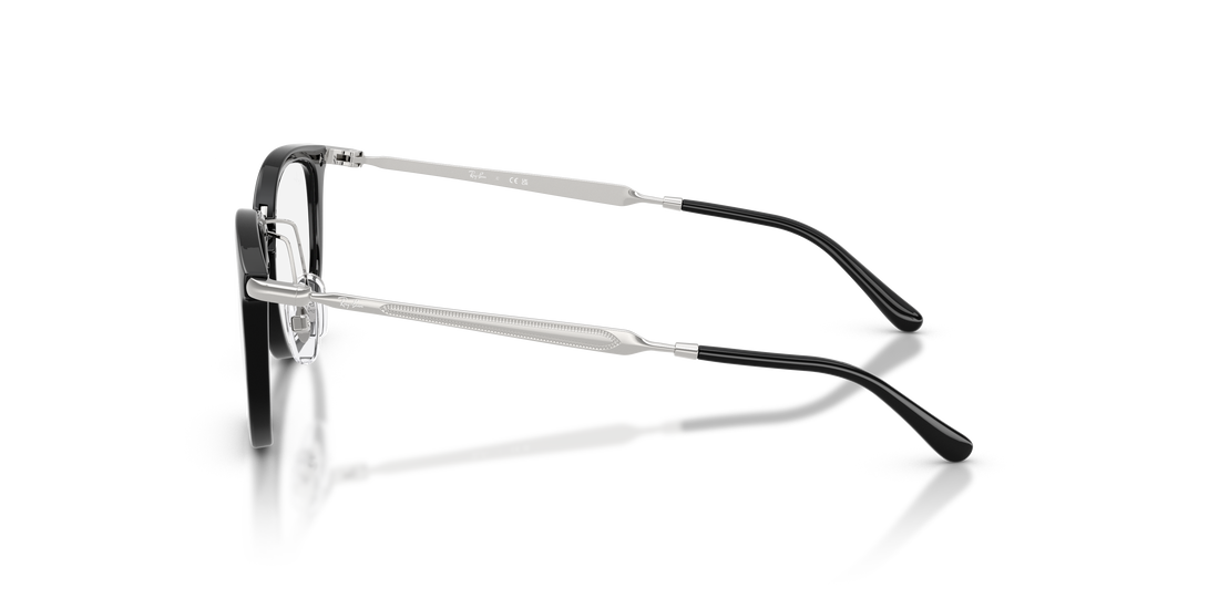 Lunettes de vue ray-ban junior ry9085v 3542 negro irregular infantil taille 46mm - Vue détaillée