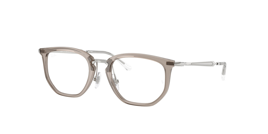 Lunettes de vue ray-ban junior ry9085v 7519 gris irregular infantil taille 44mm - Vue principale