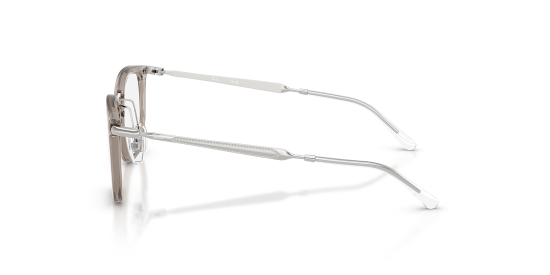 Lunettes de vue ray-ban junior ry9085v 7519 gris irregular infantil taille 46mm - Vue détaillée