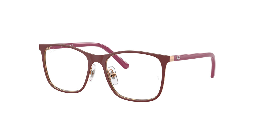 Gafas graduadas ray-ban junior ry9551v 4077 rojo square infantil talla 48mm - Vista principal