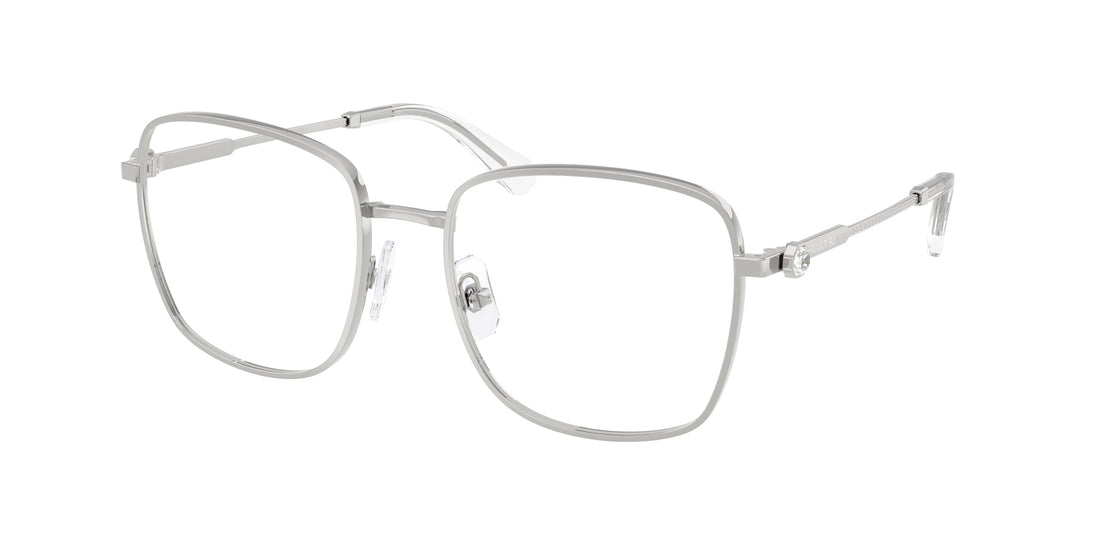 Brillen swarovski sk1036 4001 plateado square femenino größe 55mm - Hauptansicht