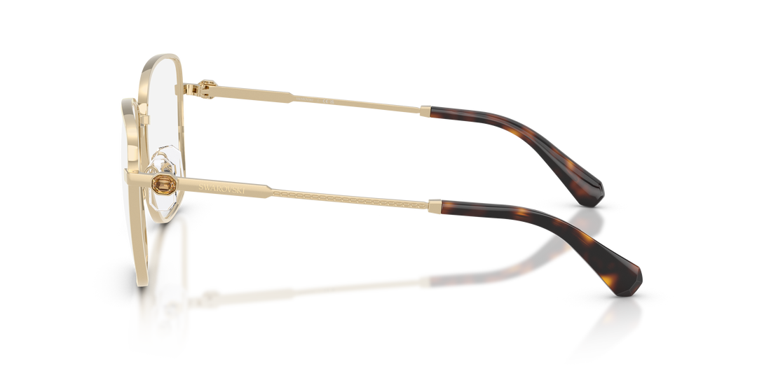 Brillen swarovski sk1036 4013 dorado square femenino größe 53mm - Detailansicht