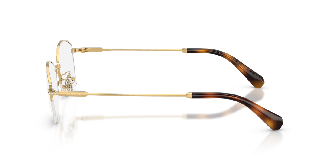Occhiali da vista swarovski sk1039d 4004 dorado oval femenino taglia 54mm - Vista dettagliata