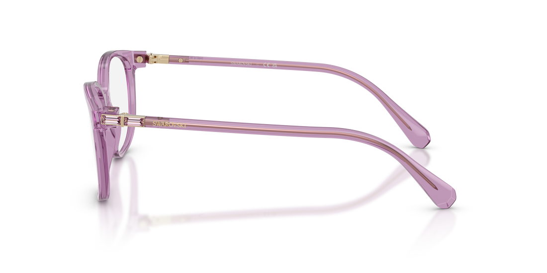 Occhiali da vista swarovski sk2002 1096 violeta square femenino taglia 53mm - Vista dettagliata