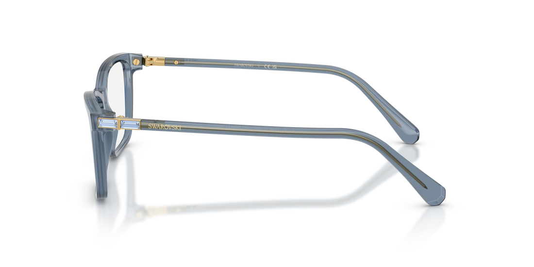 Occhiali da vista swarovski sk2015 1035 azul rectangular femenino taglia 53mm - Vista dettagliata