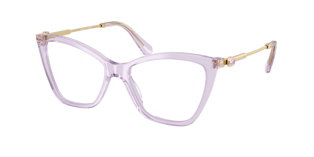 Prescription glasses swarovski sk2051 1079 violeta cat eye femenino size 51mm - Main view