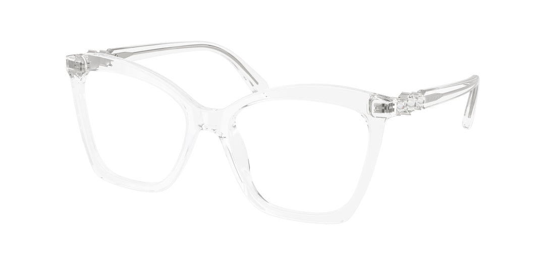 Prescription glasses swarovski sk2053 1027 transparente cat eye femenino size 54mm - Main view