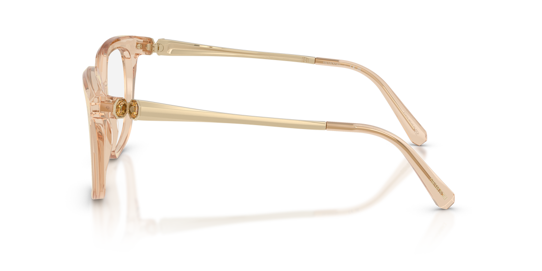 Lunettes de vue swarovski sk2059 1092 marron square femenino taille 51mm - Vue détaillée