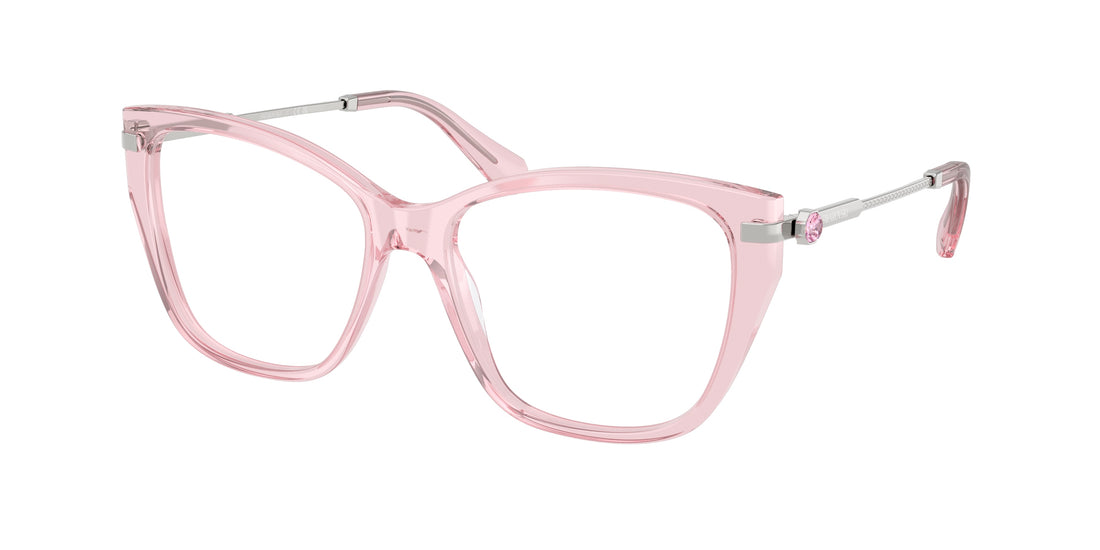 Lunettes de vue swarovski sk2060 3001 rosa cat eye femenino taille 53mm - Vue principale