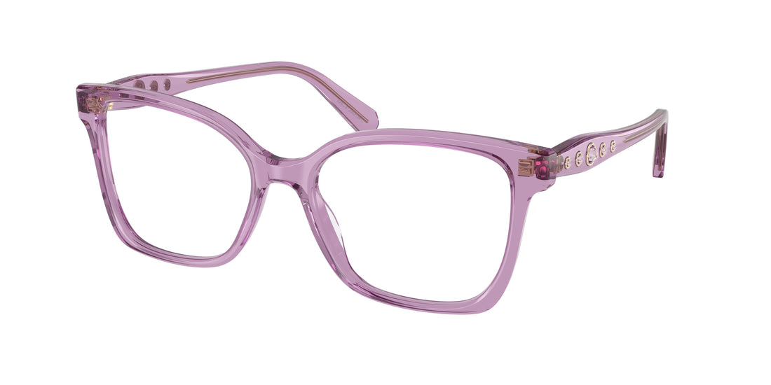 Occhiali da vista swarovski sk2061 1096 violeta square femenino taglia 53mm - Vista principale