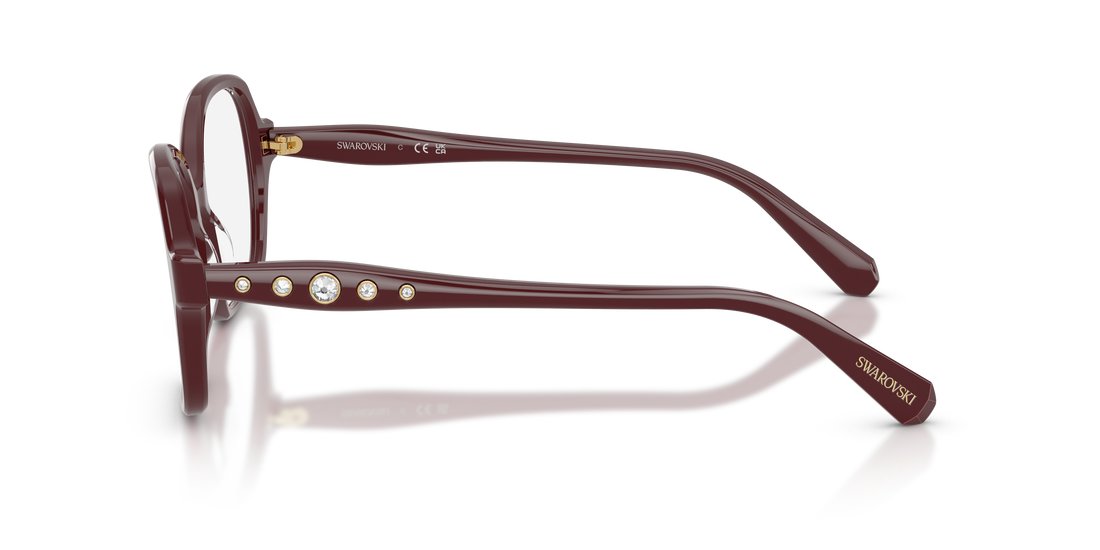 Brillen swarovski sk2063 1008 violeta square femenino größe 54mm - Detailansicht