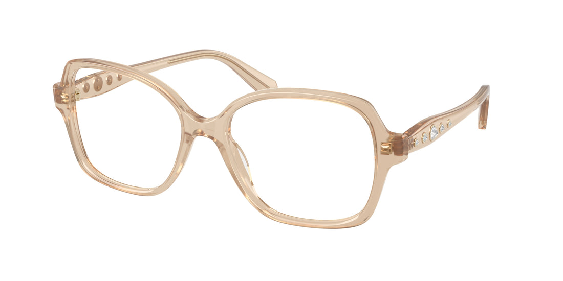 Occhiali da vista swarovski sk2063 1034 beige square femenino taglia 56mm - Vista principale