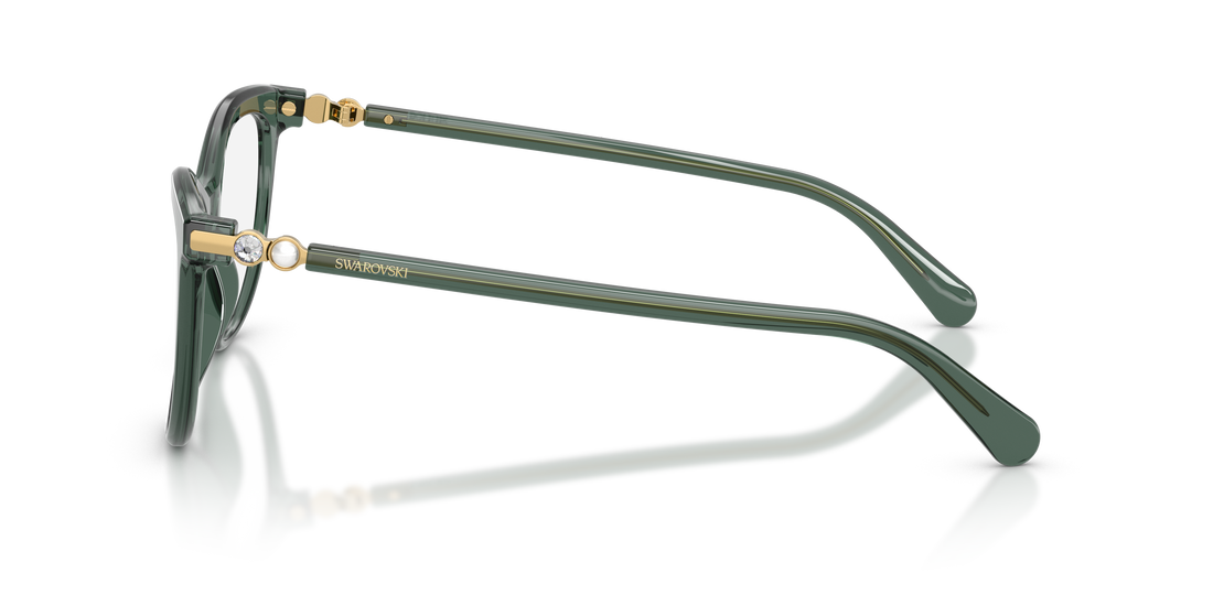 Brillen swarovski sk2064 1043 verde round femenino größe 51mm - Detailansicht