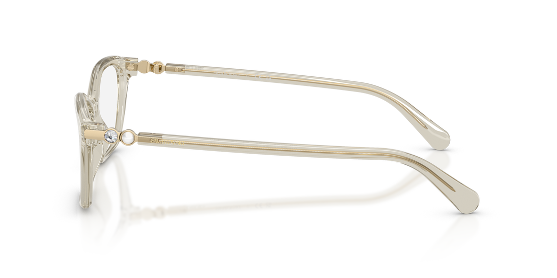 Lunettes de vue swarovski sk2065 3003 beige pillow femenino taille 52mm - Vue détaillée