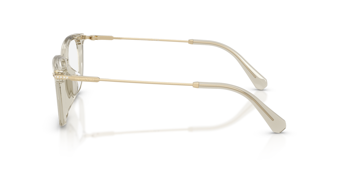 Lunettes de vue swarovski sk2067d 3003 marron pillow femenino taille 53mm - Vue détaillée