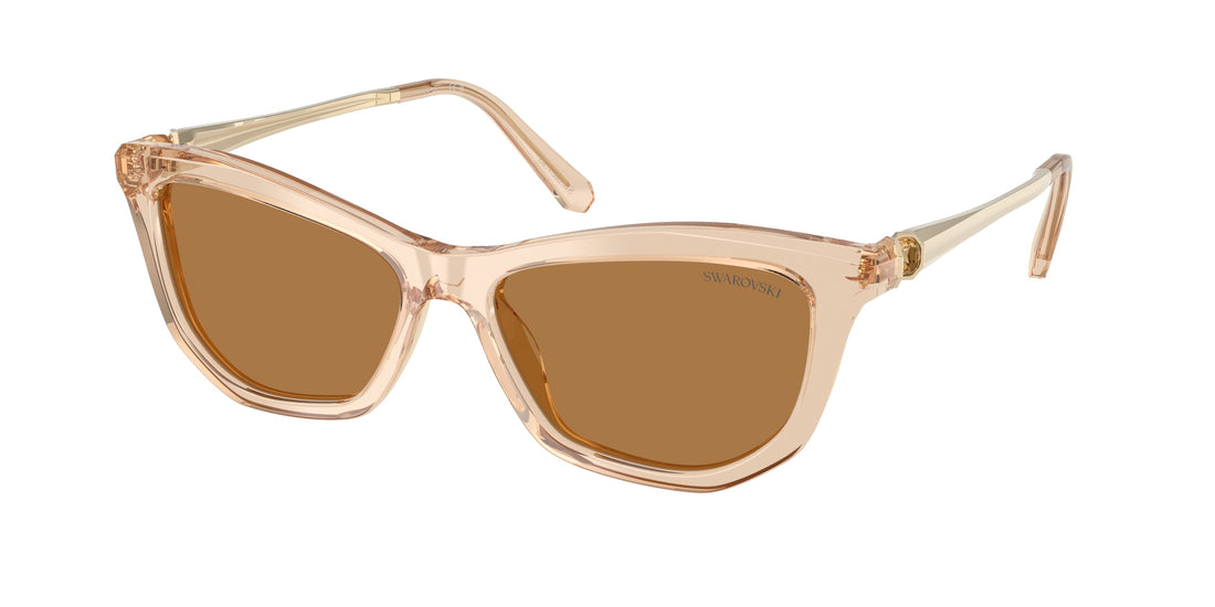 Lunettes de soleil swarovski sk6057 109273 marron cat eye femenino taille 56mm - Vue principale