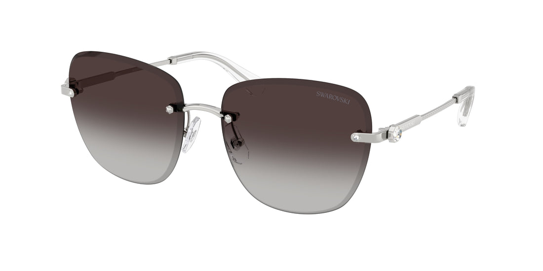 Gafas de sol swarovski sk7043 40018g plateado square femenino talla 58mm - Vista principal