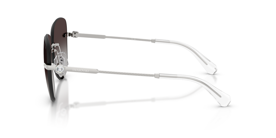 Gafas de sol swarovski sk7043 40018g plateado square femenino talla 58mm - Vista de detalle