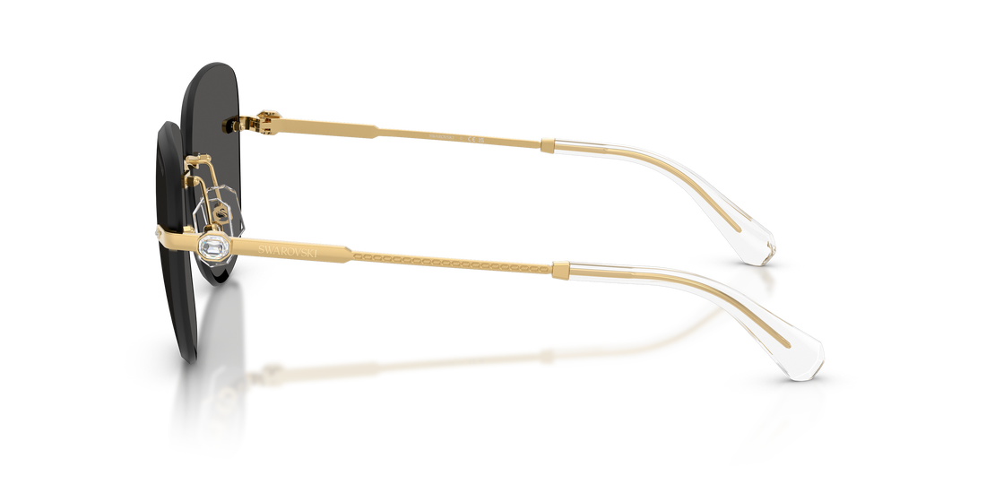 Gafas de sol swarovski sk7043 400487 dorado square femenino talla 58mm - Vista de detalle