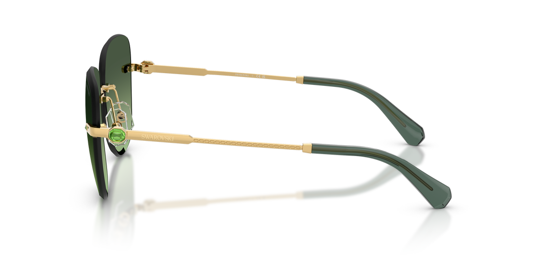 Gafas de sol swarovski sk7043 40172a dorado square femenino talla 58mm - Vista de detalle