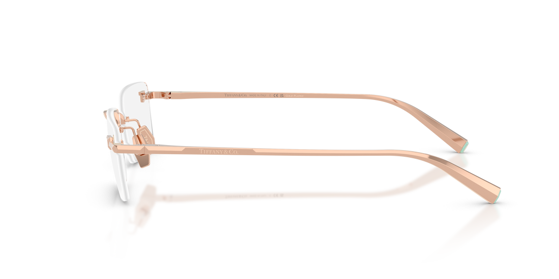 Occhiali da vista tiffany tf1177kb 6222 dorado rectangular femenino taglia 54mm - Vista dettagliata