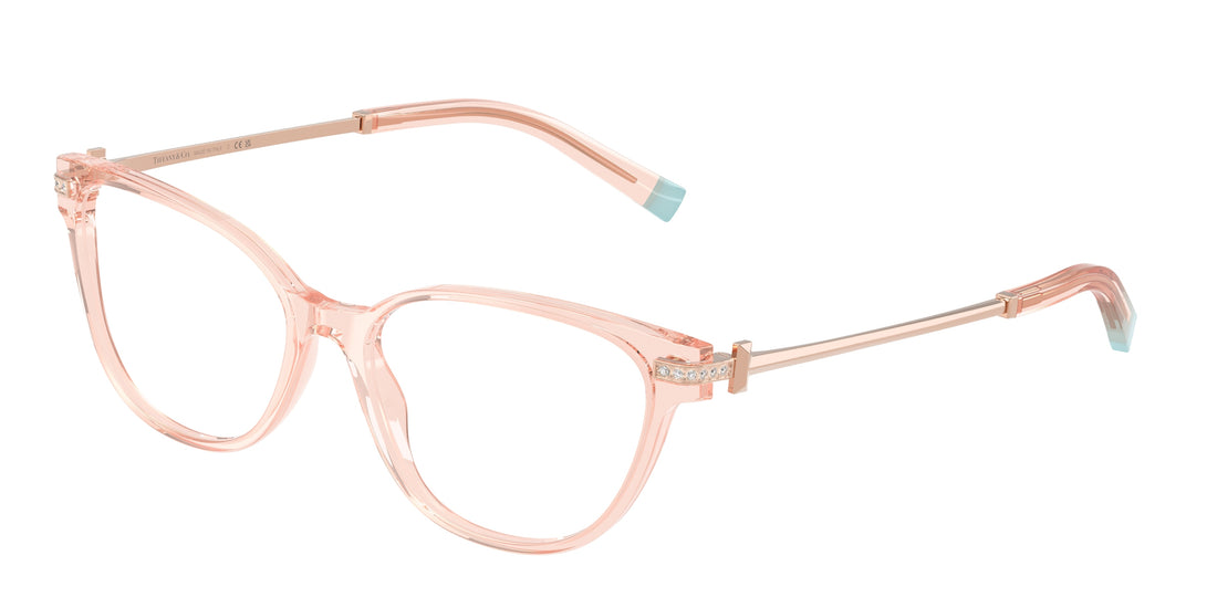 Óculos graduados tiffany tf2223b 8278 transparente cat eye femenina tamanho 52mm - Vista principal