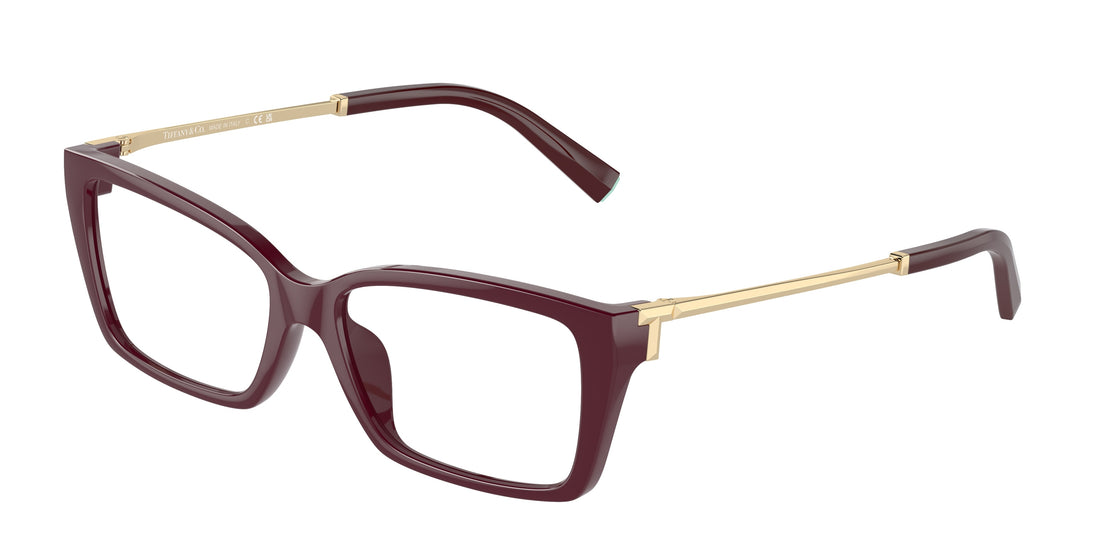Óculos graduados tiffany tf2239u 8389 violeta rectangular femenino tamanho 52mm - Vista principal