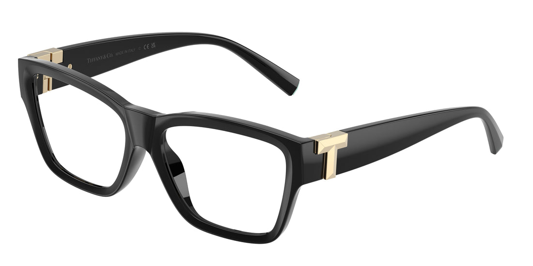 Óculos graduados tiffany tf2285u 8001 negro rectangular femenino tamanho 53mm - Vista principal