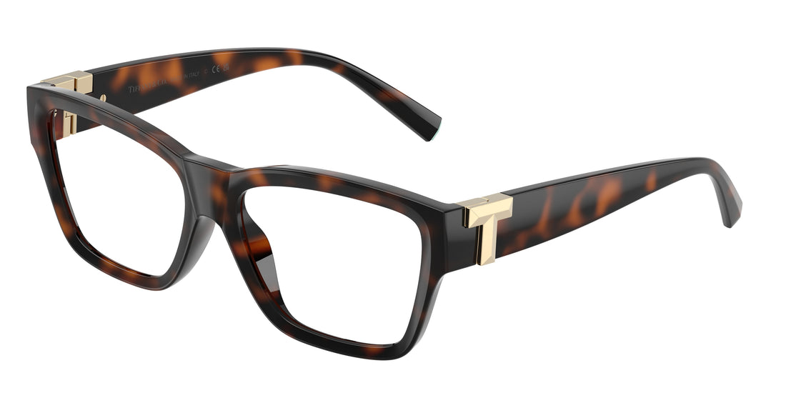 Occhiali da vista tiffany tf2285u 8015 havana rectangular femenino taglia 55mm - Vista principale