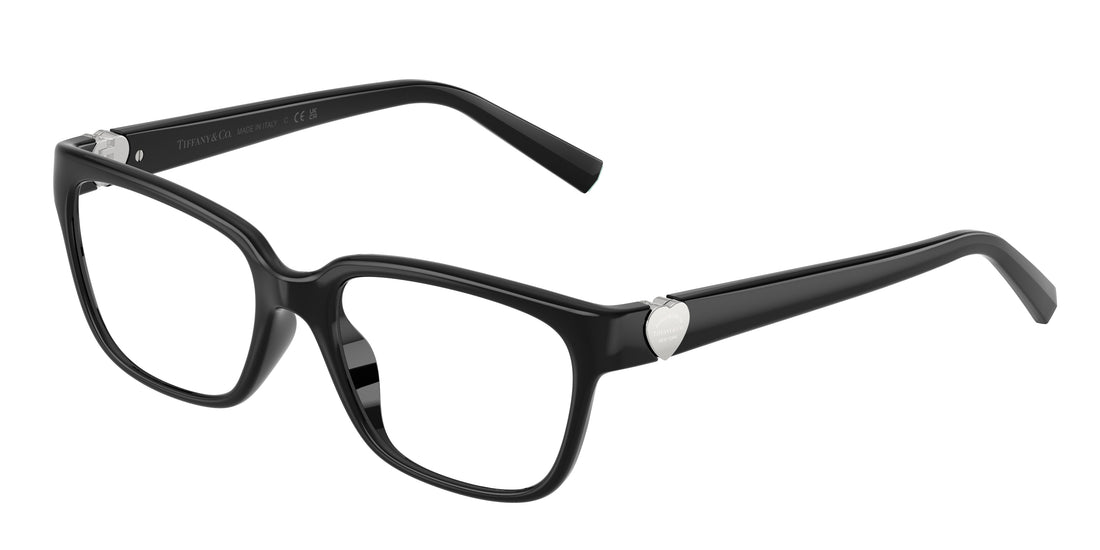 Óculos graduados tiffany tf2286d 8001 negro pillow femenina tamanho 52mm - Vista principal