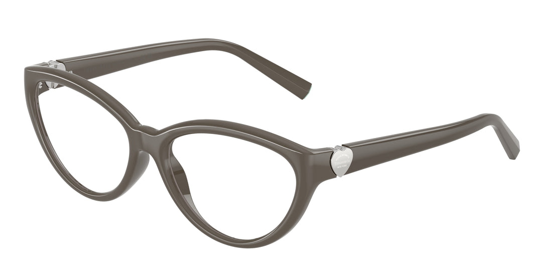 Occhiali da vista tiffany tf2287u 8401 marron cat eye femenino taglia 55mm - Vista principale