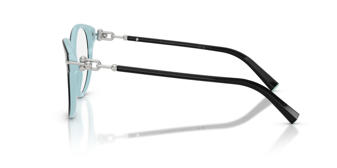 Occhiali da vista tiffany tf2289 8055 negro cat eye femenino taglia 55mm - Vista dettagliata