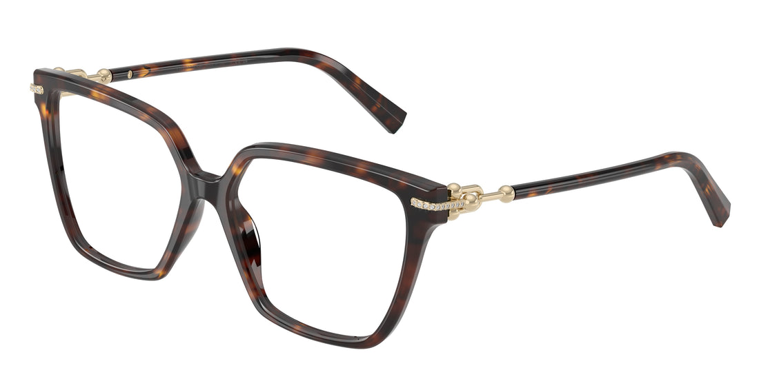 Occhiali da vista tiffany tf2290bu 8015 havana square femenino taglia 53mm - Vista principale