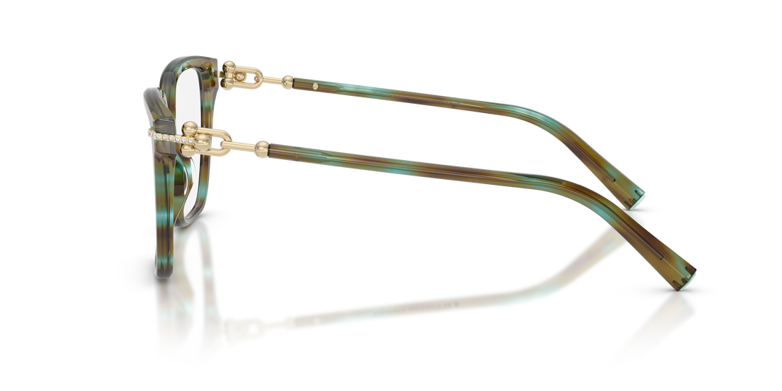 Occhiali da vista tiffany tf2290bu 8124 azul square femenino taglia 55mm - Vista dettagliata
