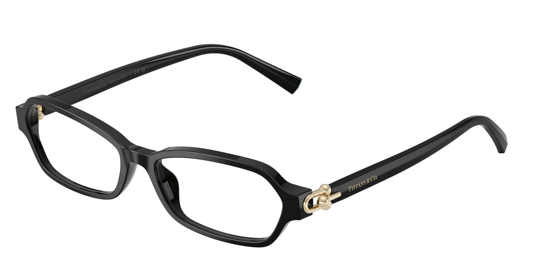 Óculos graduados tiffany tf2293u 8001 negro irregular femenino tamanho 56mm - Vista principal