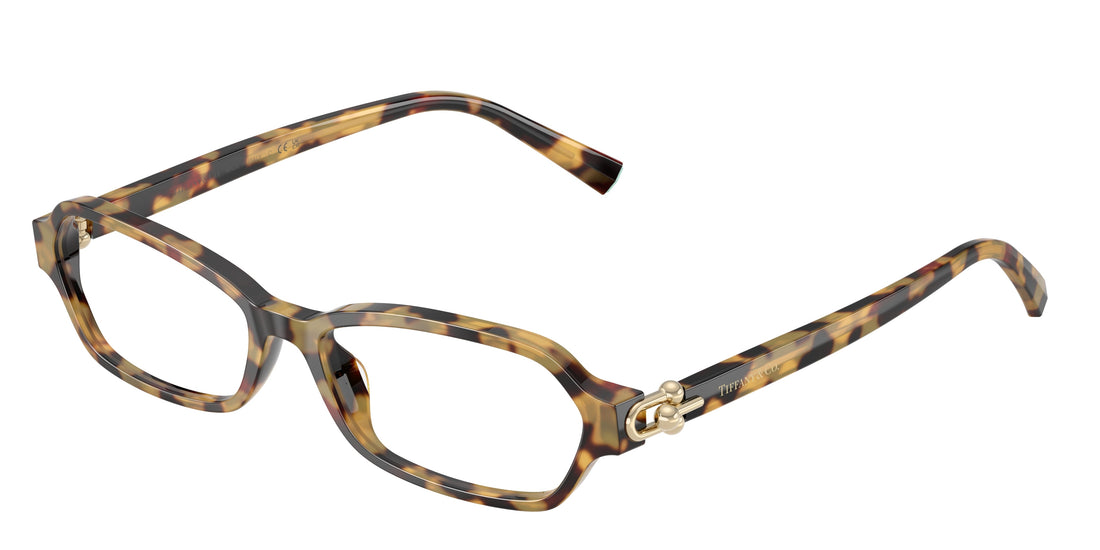 Óculos graduados tiffany tf2293u 8064 havana irregular femenino tamanho 54mm - Vista principal