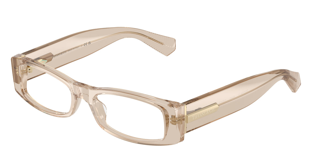 Óculos graduados tiffany tf2294u 8445 marron rectangular femenino tamanho 51mm - Vista principal
