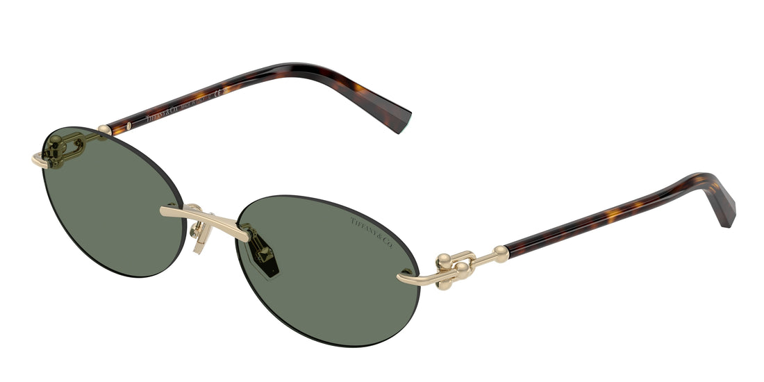 Lunettes de soleil tiffany tf3104d 623882 dorado oval unisex taille 56mm - Vue principale